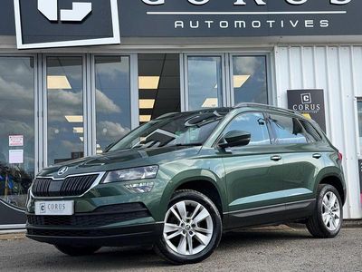 Used Skoda Karoq SE Technology 116 HP (85 kW) 2019 Green SUV