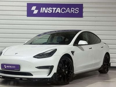 Used Tesla Model 3 Long Range AWD 366 kW (498 HP) 2021 White Sedan