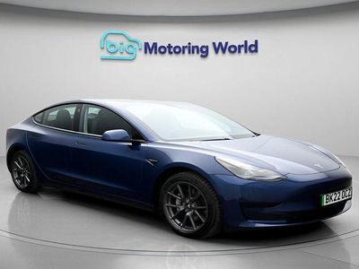 Used Tesla Model 3 2022 Blue Sedan