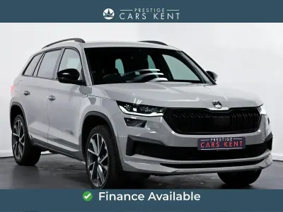 Used Skoda Kodiaq SportLine 200 HP (147 kW) 2022 Grey SUV