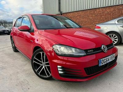 Used VW Golf VII GTD 150 HP (110 kW) 2014 Red Hatchback
