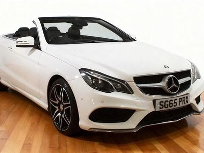 White Used 2015 Mercedes E400 AMG line Cabriolet | £15,000