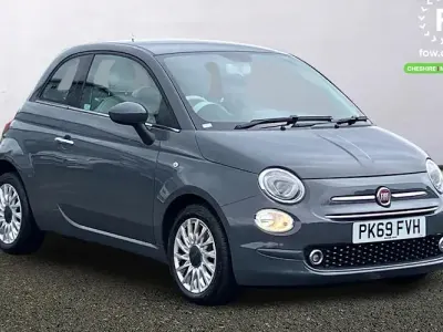 Used Fiat 500 Lounge 69 HP (50 kW) 2019 Grey Hatchback