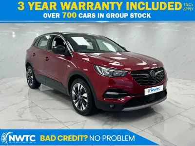 Używany Vauxhall Grandland X Sport 130 KM (95 kW) 2019 Czerwony SUV