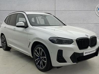 White Used 2024 BMW X3 M Sport SUV | £40,990 (Fair price)