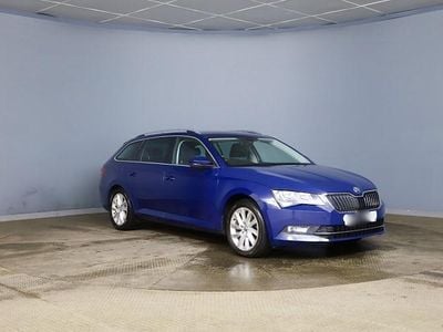 Blue Used 2017 Skoda Superb SE Technology Estate | £12,000 (Fair price)