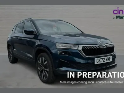 Used Skoda Karoq SE L 150 HP (110 kW) 2022 Petrol blue metallic SUV