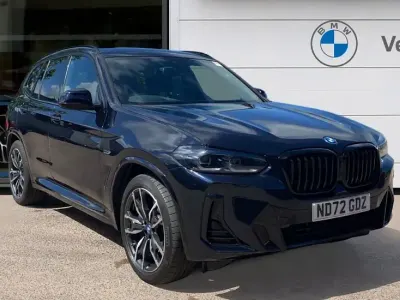 Used BMW X3 M Sport 292 HP (214 kW) 2022 Black SUV