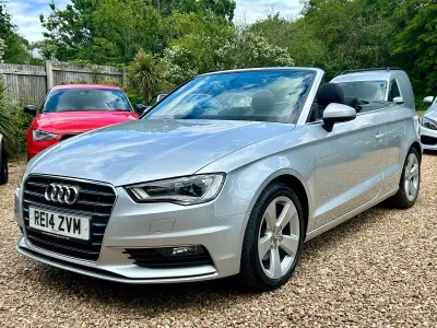 Used Audi A3 Cabriolet Sport 140 HP (102 kW) 2014 Silver Cabriolet
