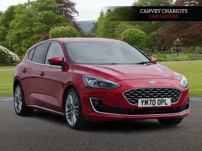 Używany Ford Focus Vignale 120 KM (88 kW) 2021 Czerwony Hatchback