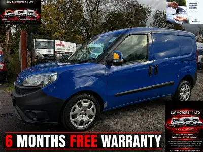 Used Fiat Doblò 90 HP (66 kW) 2015 Blue MPV