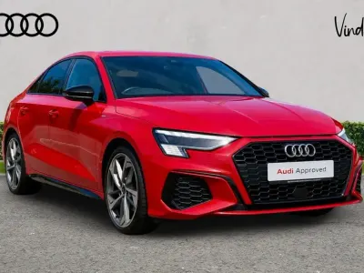 Used Audi A3 Comfort 147 HP (108 kW) 2023 Red Sedan