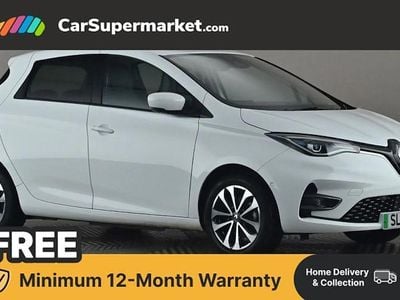 White Used 2021 Renault Zoe GT Hatchback | £9,697 (Fair price)