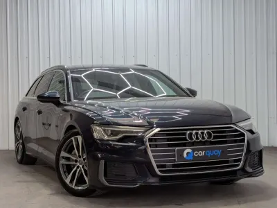 Begagnad Audi A6 S-Line 204 HK (150 kW) 2019 Blå Kombi