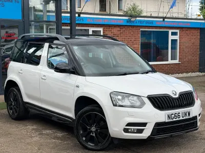 Used Skoda Yeti Monte Carlo 150 HP (110 kW) 2016 White SUV