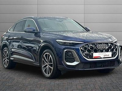 Used Audi Q5 Advanced 204 HP (150 kW) 2025 Navarra blue SUV