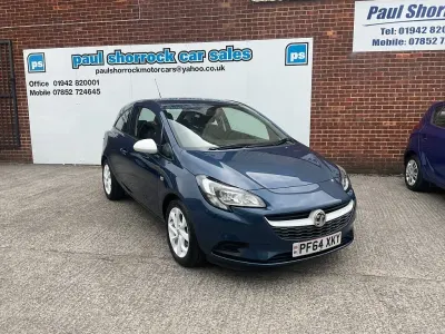 Used Vauxhall Corsa 2015 Blue Hatchback