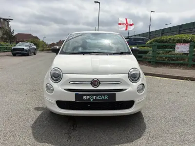 Used Fiat 500 Pop 69 HP (50 kW) 2016 White Hatchback