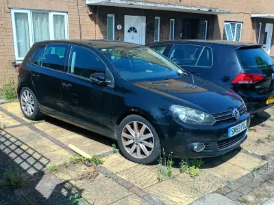 Used VW Golf VI GT 2009 Black Hatchback