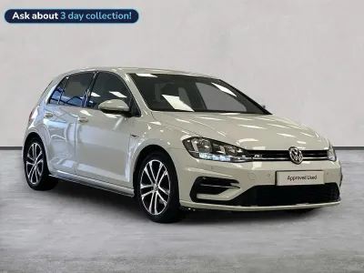 Used VW Golf VII R-line 150 HP (110 kW) 2019 White Hatchback