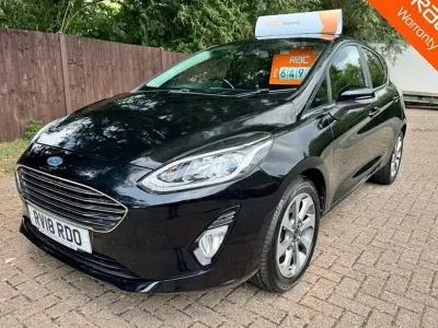 Used Ford Fiesta Zetec 70 HP (51 kW) 2018 Black Hatchback