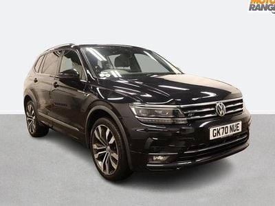 Black Used 2020 VW Tiguan Allspace R-line SUV | £22,895 (Fair price)