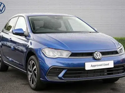 New VW Polo Match 95 HP (69 kW) 2026 Blue Hatchback