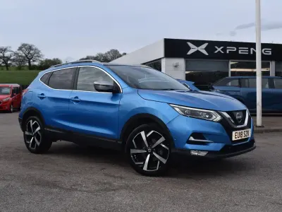 Used Nissan Qashqai Tekna+ 115 HP (84 kW) 2018 Blue SUV