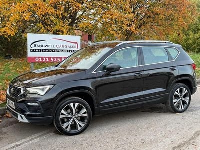 Begagnad Seat Ateca SE Technology 150 HK (110 kW) 2021 Svart SUV