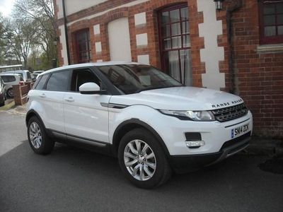 Używany Land Rover Range Rover evoque Pure 190 KM (139 kW) 2014 Biały SUV