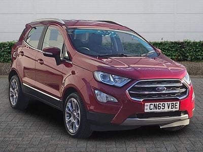 Used Ford Ecosport Titanium 2019 Red SUV