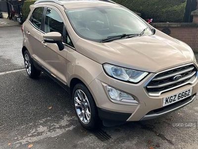 Used Ford Ecosport Titanium 125 HP (91 kW) 2018 Beige SUV