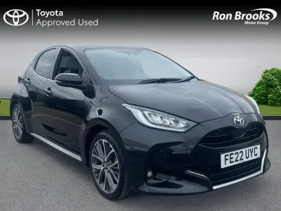Used Toyota Yaris Hybrid 2022 Black Hatchback