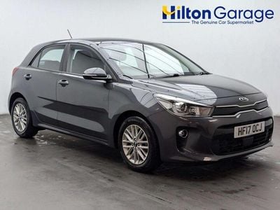 Used Kia Rio 83 HP (61 kW) 2017 Grey Hatchback