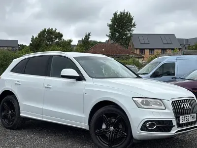 Used Audi Q5 S-line plus 174 HP (127 kW) 2013 White SUV
