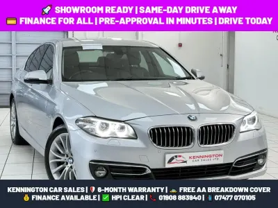 Used BMW 520 Luxury Line 2014 Silver Sedan