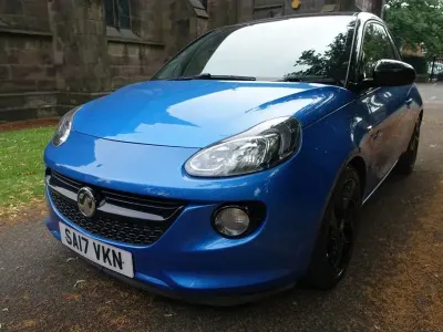 Used Vauxhall Adam S 70 HP (51 kW) 2017 Blue Hatchback