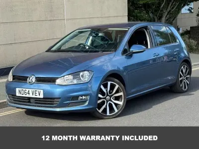 Used VW Golf VII GT 150 HP (110 kW) 2014 Blue Hatchback