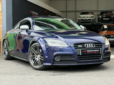 Used Audi TTS Black Edition 272 HP (200 kW) 2011 Blue Coupe