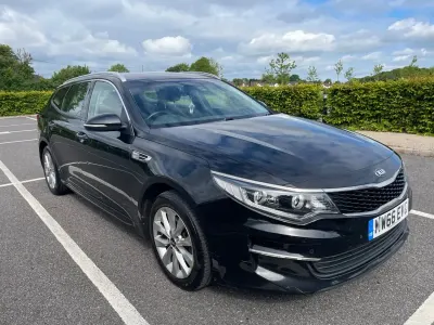 Used Kia Optima 141 HP (103 kW) 2017 Black Estate