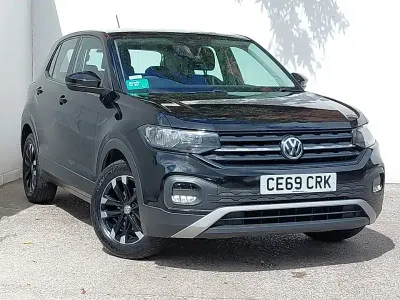 Usado VW T-Cross S 95 CV (69 kW) 2019 Negro SUV