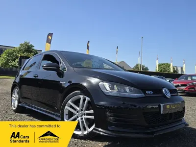 Used VW Golf VII GTD 184 HP (135 kW) 2017 Black Hatchback