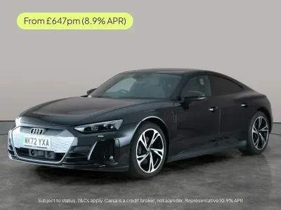 Used Audi e-tron GT quattro Advanced 350 kW (476 HP) 2022 Black Sedan
