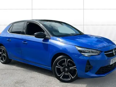 Used Vauxhall Corsa Ultimate 130 HP (95 kW) 2021 Blue Hatchback