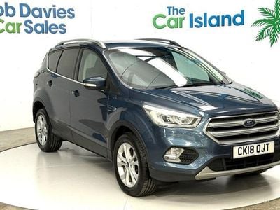 Used Ford Kuga Titanium 150 HP (110 kW) 2018 Blue SUV