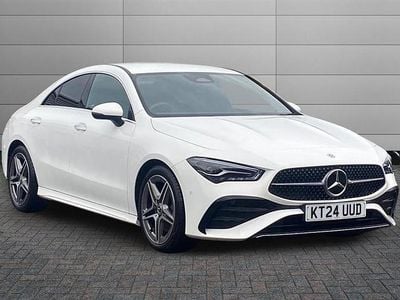 Polar white Used 2024 Mercedes CLA220 Executive Sedan | £27,790 (Good price)