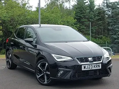 Used Seat Ibiza FR Sport 110 HP (80 kW) 2023 Black Hatchback