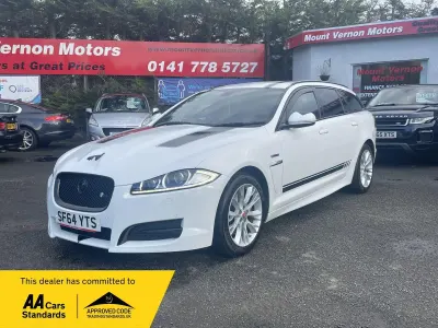 Usado Jaguar XF Sportbrake R-Sport 200 HP (147 kW) 2014 Branco Carrinha