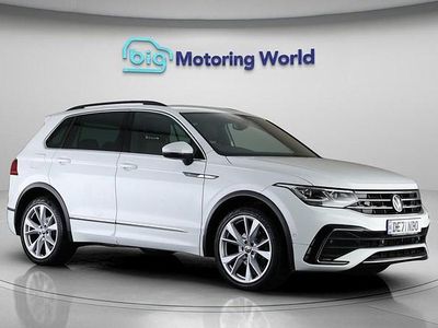 Used VW Tiguan R-line 150 HP (110 kW) 2021 White SUV