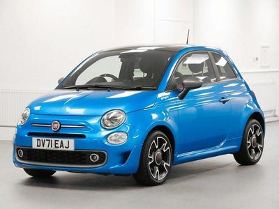 Blue Used 2021 Fiat 500 Sport Hatchback | £8,789 (Fair price)